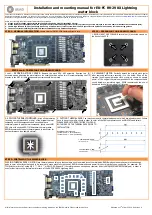 ekwb EK-FC R9-290X Lightning Series Installation And Mounting Manual предпросмотр