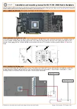 Предварительный просмотр 1 страницы ekwb EK-FC R9-290X Installation And Mounting Manual