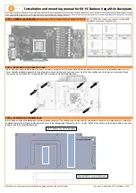 Preview for 1 page of ekwb EK-FC Radeon Vega Strix Backplate Installation And Mounting Manual