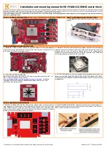 ekwb EK-FC460 GS/SONIC Installation And Mounting Manual предпросмотр