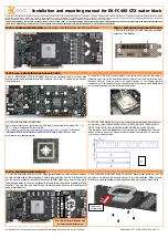 ekwb EK-FC480 GTX Installation And Mounting Manual предпросмотр