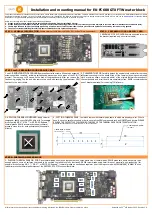 Предварительный просмотр 1 страницы ekwb EK-FC680 GTX FTW Installation And Mounting Manuals