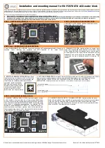 ekwb EK-FC970 GTX ACX Series Installation And Mounting Manual предпросмотр