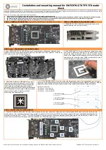 ekwb EK-FC970 GTX TF5 TFX Series Installation And Mounting Manual предпросмотр