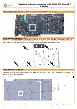 Preview for 1 page of ekwb EK-FC980 GTX Classy KPE Backplate Installation And Mounting Manuals