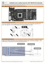 ekwb EK-FC980 GTX Strix Backplate Installation And Mounting Manuals предпросмотр