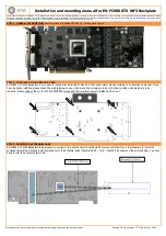 ekwb EK-FC980 GTX WF3 Backplate Installation And Mounting Manuals предпросмотр