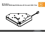 Preview for 1 page of ekwb EK-Quantum Momentum VRM Bridge ROG Maximus XII Formula D-RGB - Plexi User Manual