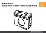 ekwb EK-Quantum Scalar Flow Indicator Bottom-Top D-RGB Installation Manual предпросмотр