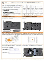 ekwb EK-Vector RTX 2080 FTW3 Installation Manual предпросмотр