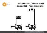 ekwb EK-XRES 140 SPC PWM Classic RGB- Plexi Installation And Mounting Manual preview