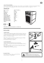 Preview for 3 page of El-Björn A 75F/R Manual