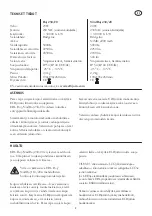 Предварительный просмотр 9 страницы El-Björn EBL Boj 230/20 Manual