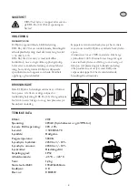 Предварительный просмотр 4 страницы El-Björn EBL Boj 48/20 Manual