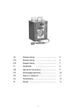 Предварительный просмотр 2 страницы El-Björn TF 9EL Manual