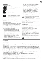 Предварительный просмотр 17 страницы El-Björn VF 15F2 Manual