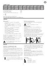 Предварительный просмотр 9 страницы El-Björn VF 21-31 Manual