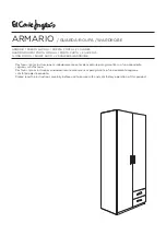 El Corte Inglés ARMARIO Manual предпросмотр