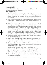 Предварительный просмотр 3 страницы El Corte Inglés ARUBA FS40-13QRA Manual