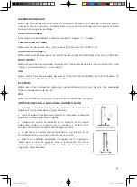 Предварительный просмотр 7 страницы El Corte Inglés ARUBA FS40-13QRA Manual