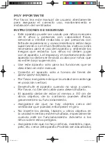 Preview for 3 page of El Corte Inglés CUBA FTB-M Manual