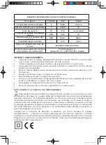 Preview for 8 page of El Corte Inglés CUBA FTB-M Manual