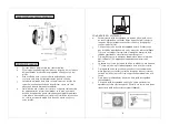 Предварительный просмотр 4 страницы El Corte Inglés MIAMI RT-30N Manual