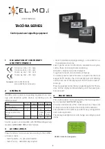 EL.MO. Spa TA1002 User Manual предпросмотр