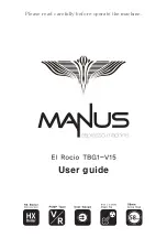 Предварительный просмотр 1 страницы El Rocio Manus User Manual