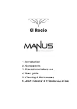 Предварительный просмотр 2 страницы El Rocio Manus User Manual