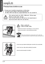 Предварительный просмотр 6 страницы El Rocio Manus User Manual