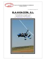 ELA Aviacion ELA 07 Pilot Operator'S Handbook preview