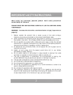 Предварительный просмотр 3 страницы ELA AP282-UV Instruction Manual