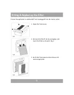 Предварительный просмотр 5 страницы ELA AP282-UV Instruction Manual