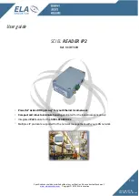 Предварительный просмотр 1 страницы ELA SCIBT68B User Manual