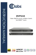 Предварительный просмотр 1 страницы Elabs DVPS44 Instruction Manual