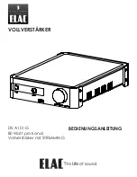 Предварительный просмотр 22 страницы ELAC DS-A101-G Operating Instructions Manual