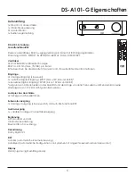 Предварительный просмотр 26 страницы ELAC DS-A101-G Operating Instructions Manual