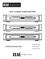 Предварительный просмотр 1 страницы ELAC IS-AMP1275 Operating Instructions Manual