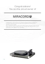 Предварительный просмотр 12 страницы ELAC MIRACORD 70 Operating/Safety Instructions Manual