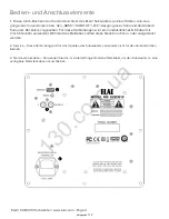 Предварительный просмотр 16 страницы ELAC SUB3010 Operating Instructions Manual