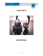 ELAD FDM-S2 User Manual предпросмотр