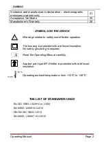 Предварительный просмотр 2 страницы Elamed ALMAG-03 Operating Manual