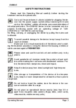 Предварительный просмотр 3 страницы Elamed ALMAG-03 Operating Manual