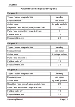 Предварительный просмотр 12 страницы Elamed ALMAG-03 Operating Manual