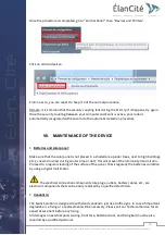 Предварительный просмотр 34 страницы Elan Cite Evolis Solution User Manual