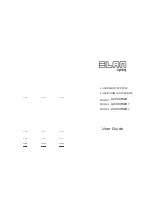 Preview for 1 page of ELAN Lighting A2500RGB User Manual