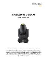 Предварительный просмотр 1 страницы ELAN Lighting CABLED-150-BEAM User Manual