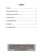 Preview for 2 page of ELAN Lighting CITYCOLOR-551-IP User Manual