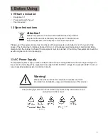 Предварительный просмотр 3 страницы ELAN Lighting LED-BLINDER-260-RGBW User Manual